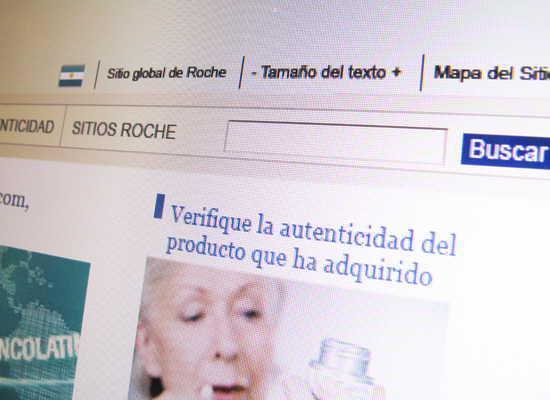 ROCHE© Propuesta de Portal Web