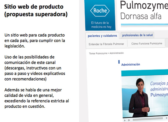 ROCHE© Website design proposal