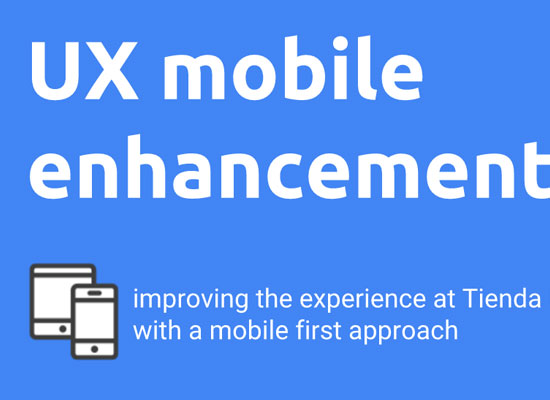 UX Mobile enhancement